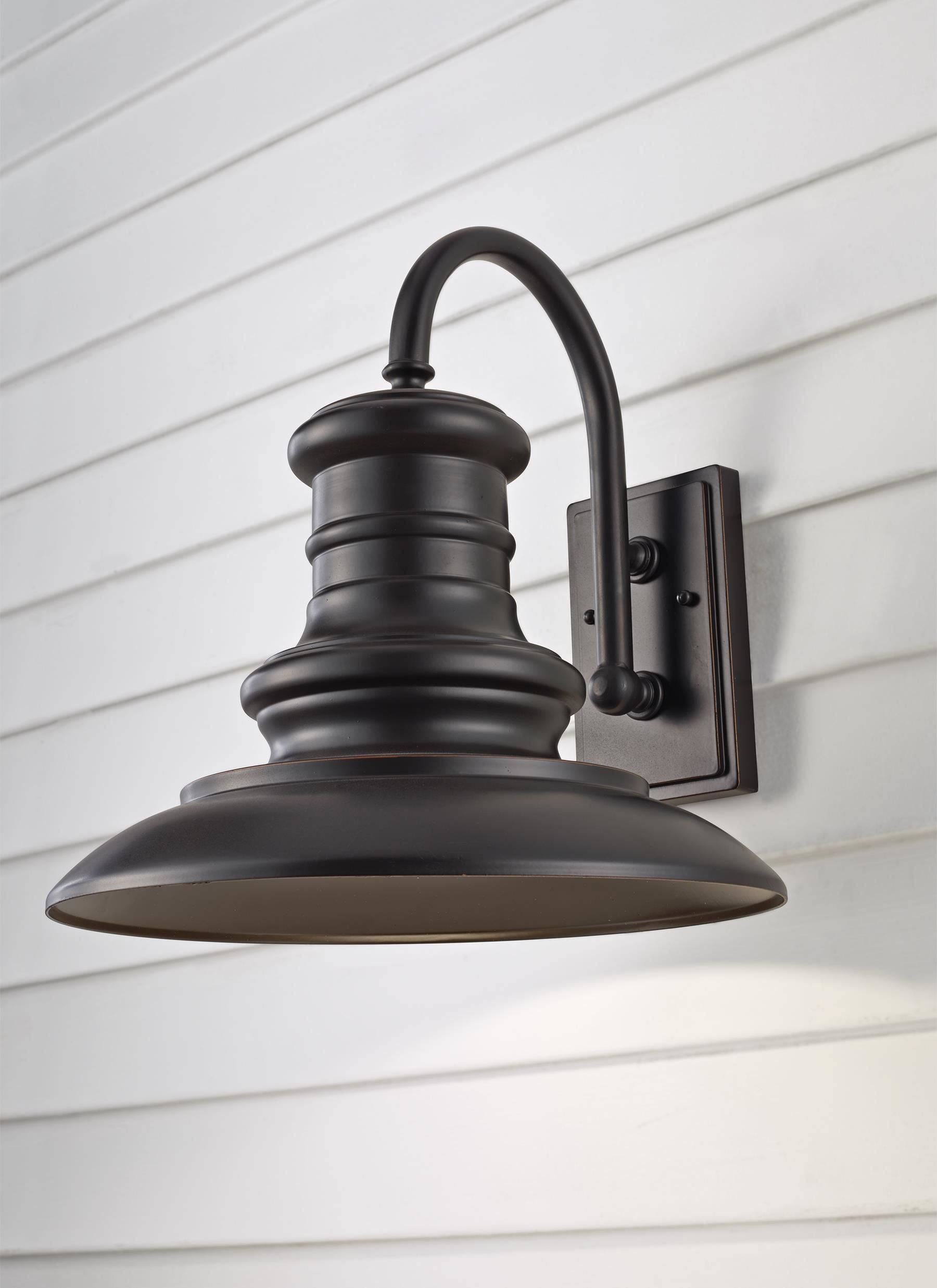 Redding Station Outdoor sconce Bronze INTEGRATED LED - OL9004RSZ-L1 | FEISS