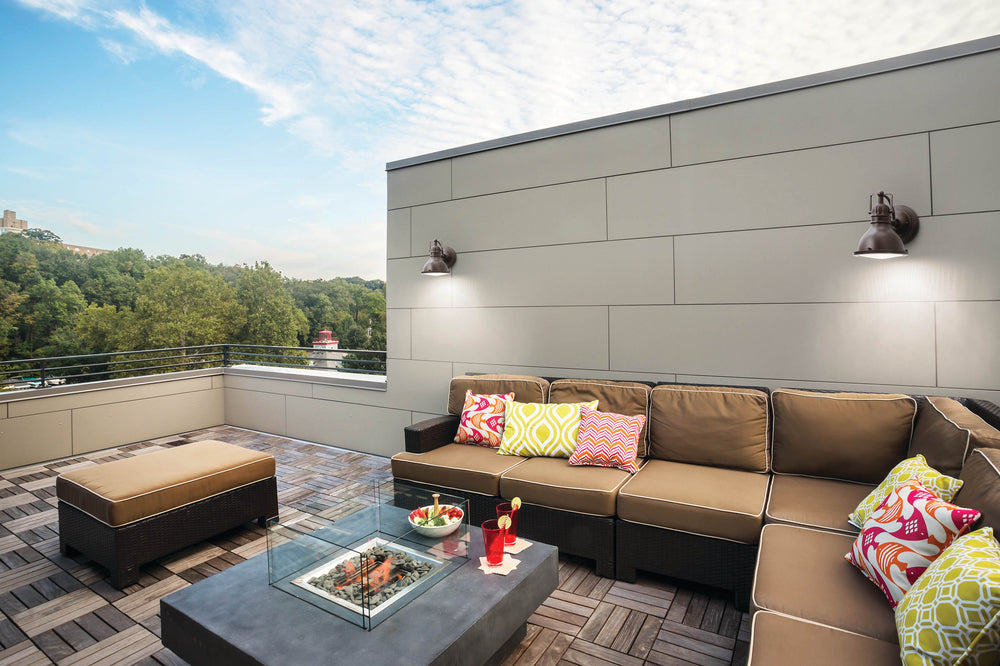 HATTERAS BAY Outdoor sconce Bronze - 49067OZ | KICHLER