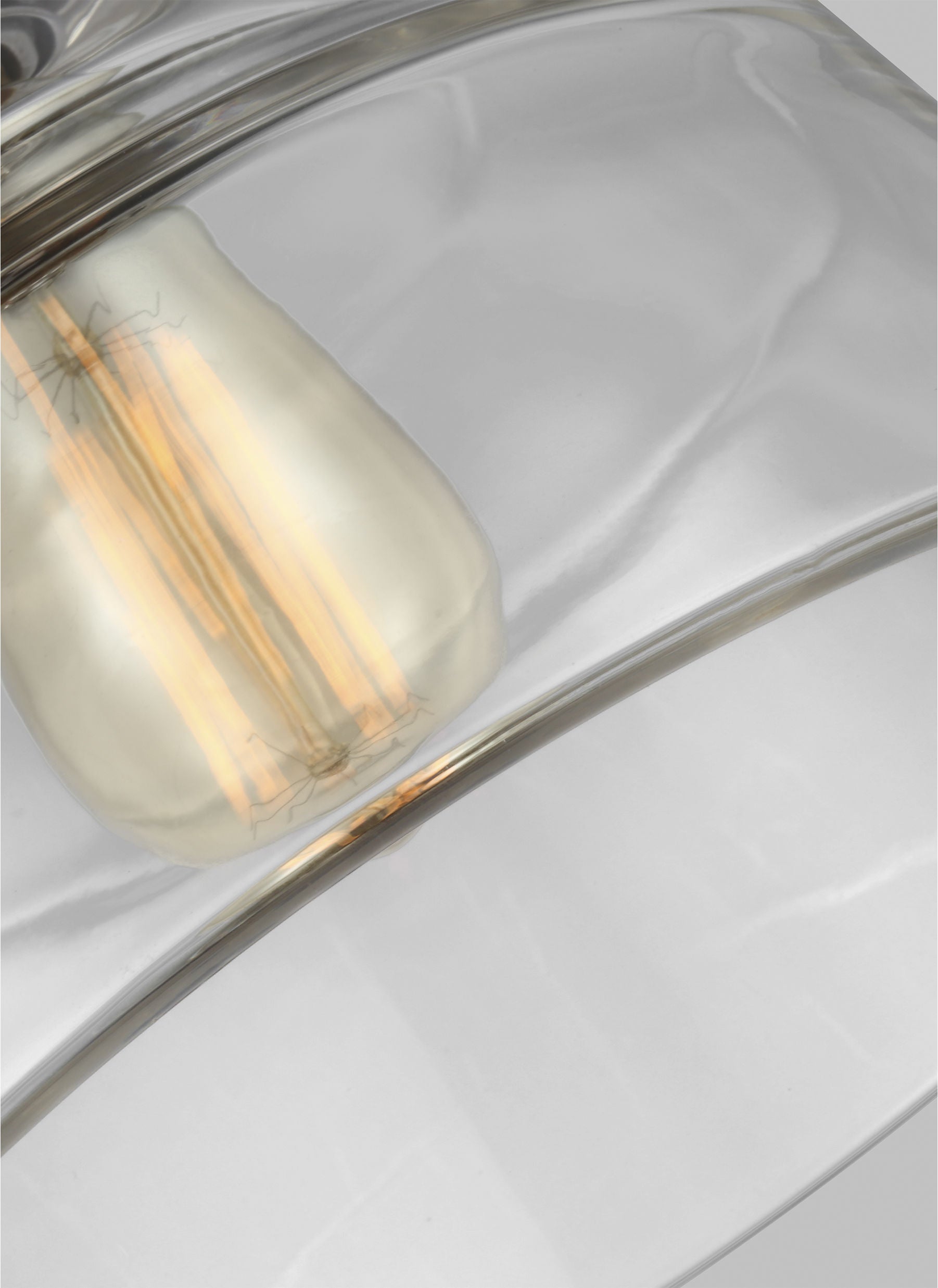 Baskin Suspension simple Nickel - P1348PN | GENERATION LIGHTING