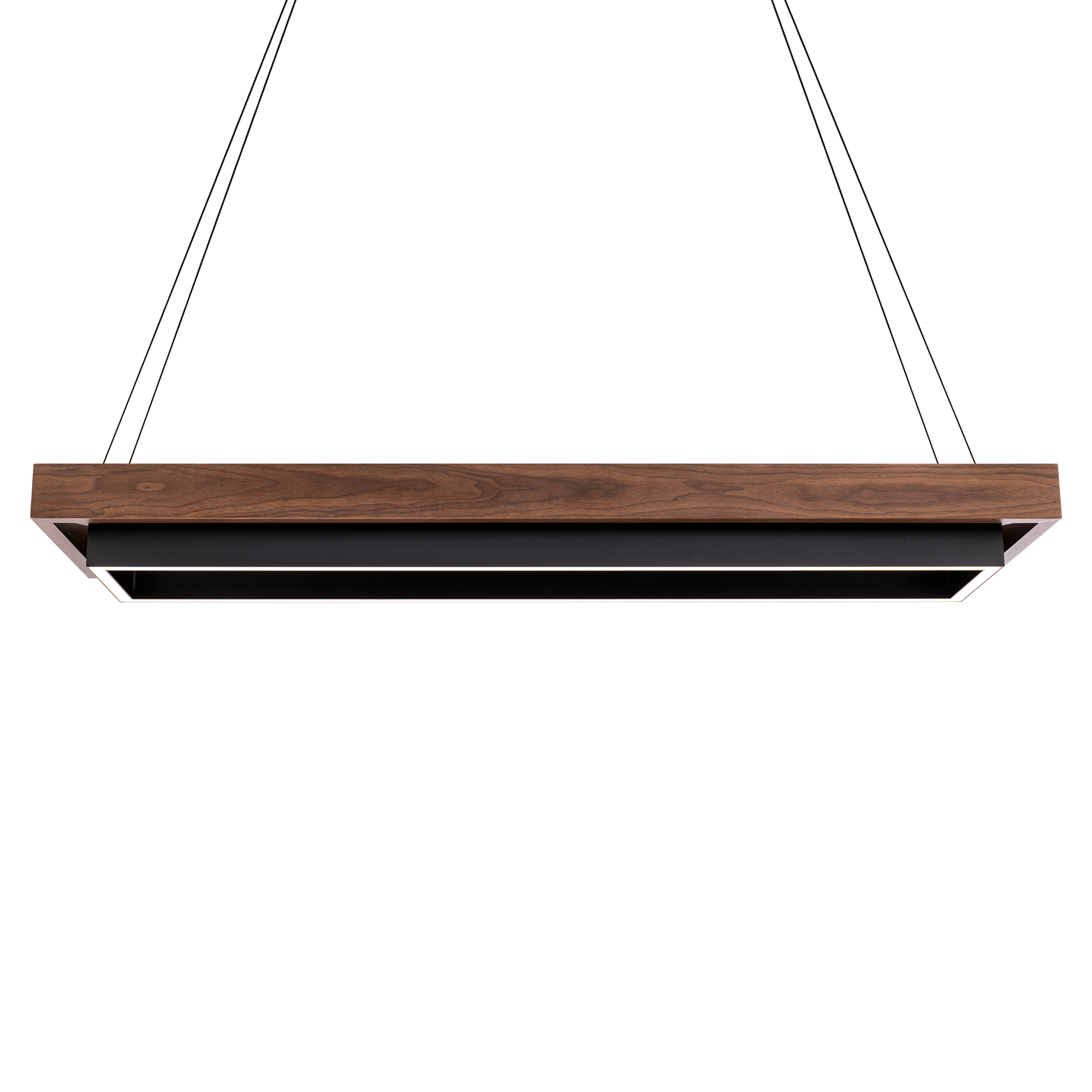 INTRASECTION Suspension Noir DEL INTÉGRÉ - PD-70354-BK/DW | MODERN FORMS