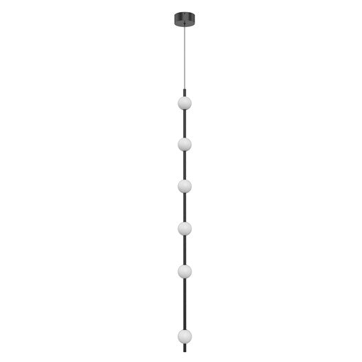 MISAKI Suspension simple Noir DEL INTÉGRÉ - PD14760-BK | KUZCO