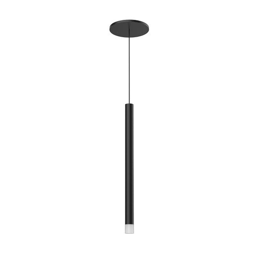 ELIXIR Suspension simple Noir DEL INTÉGRÉ - PD15415-BK | KUZCO