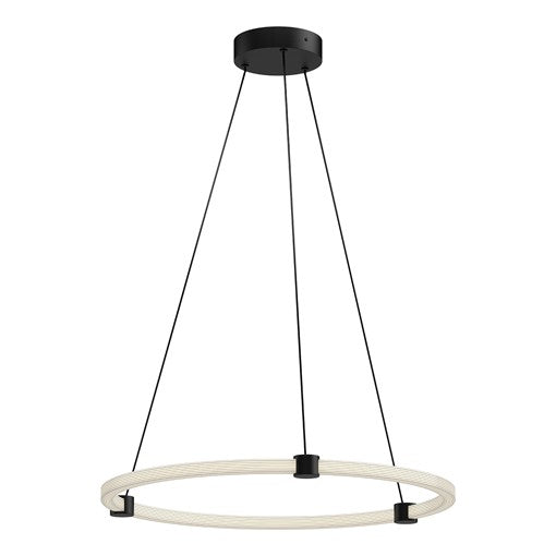 BRUNI pendant Black INTEGRATED LED - PD24724-BK | KUZCO
