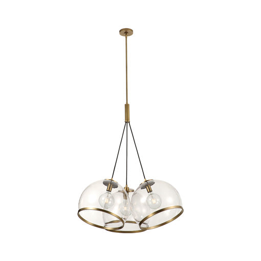 Coast Pendant Gold - PD304003VBCG | Alora
