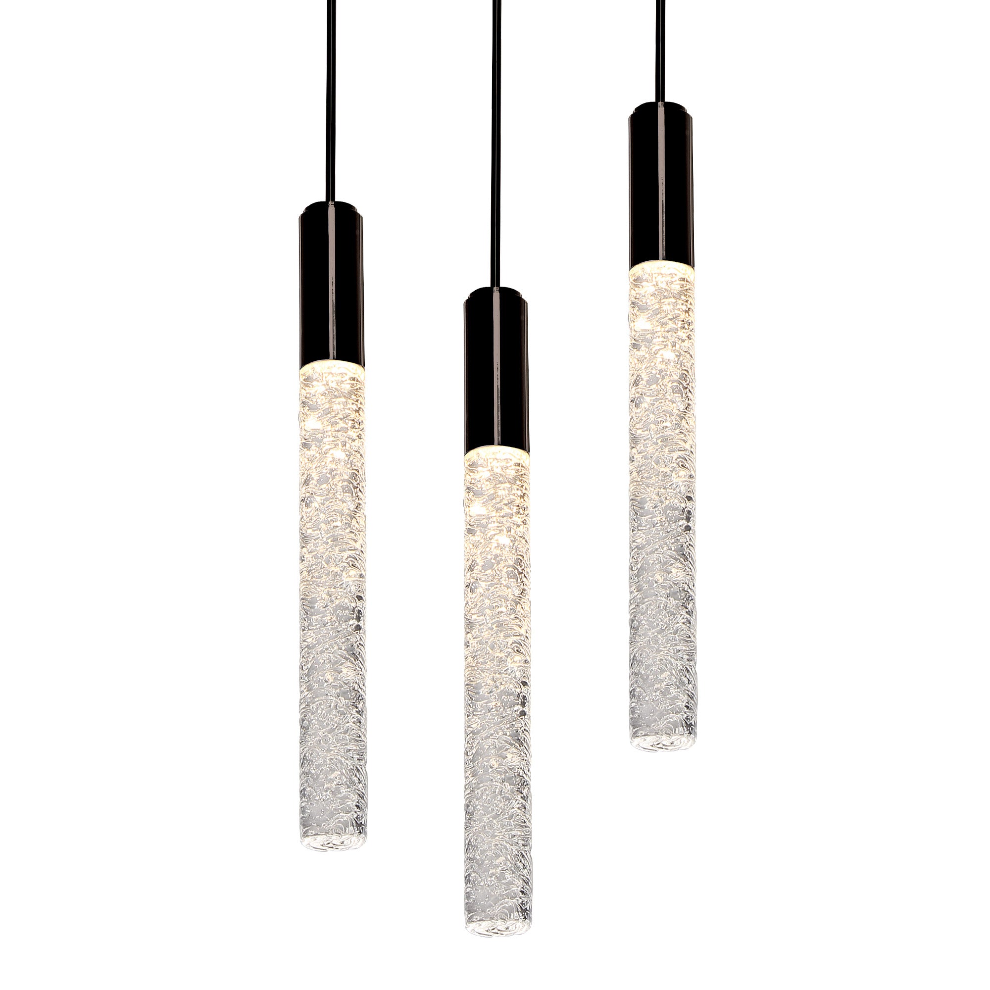 MAGIC Suspension Noir DEL INTÉGRÉ - PD-35603-BK | MODERN-FORMS