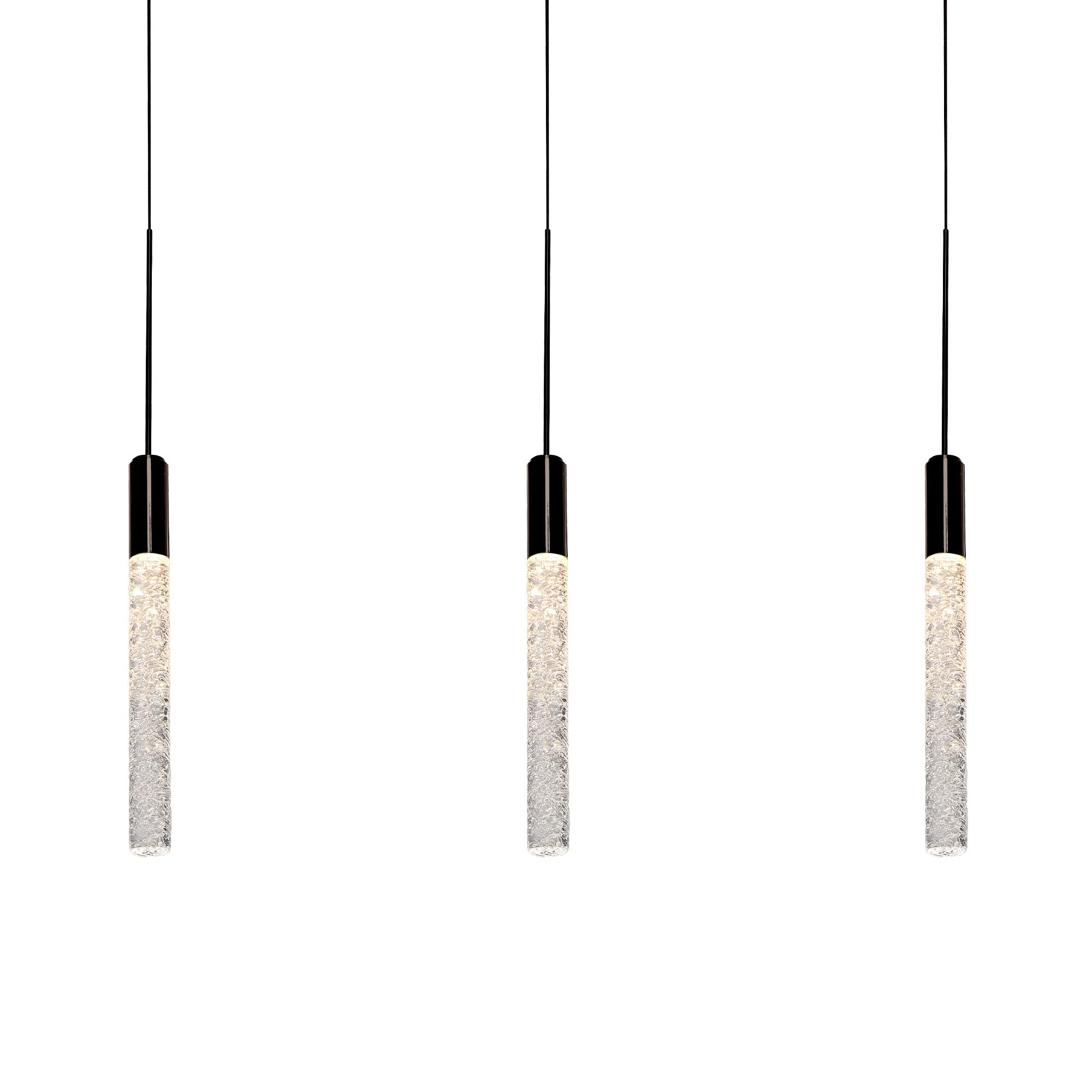 MAGIC Suspension Noir DEL INTÉGRÉ - PD-35603L-BK | MODERN-FORMS