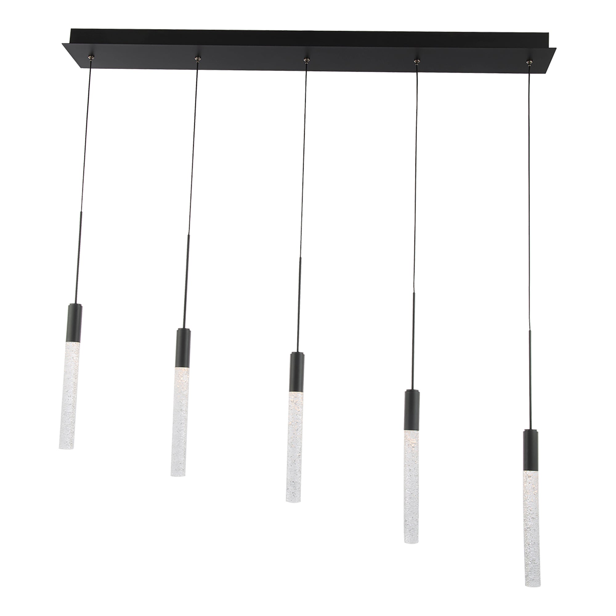 MAGIC Suspension Noir DEL INTÉGRÉ - PD-35605L-BK | MODERN-FORMS
