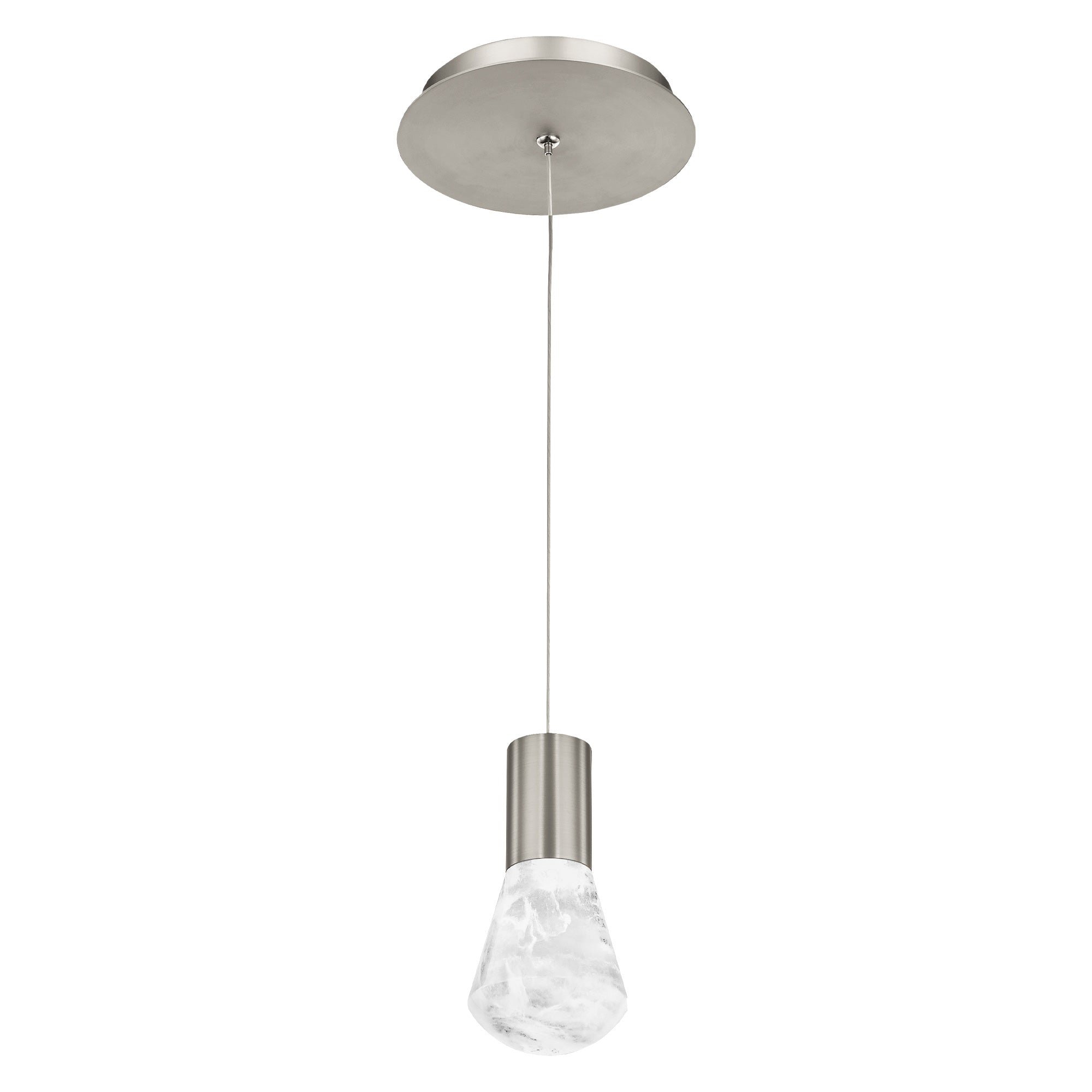 PLUM Pendant Nickel INTEGRATED LED - PD-40106-SN | MODERN FORMS