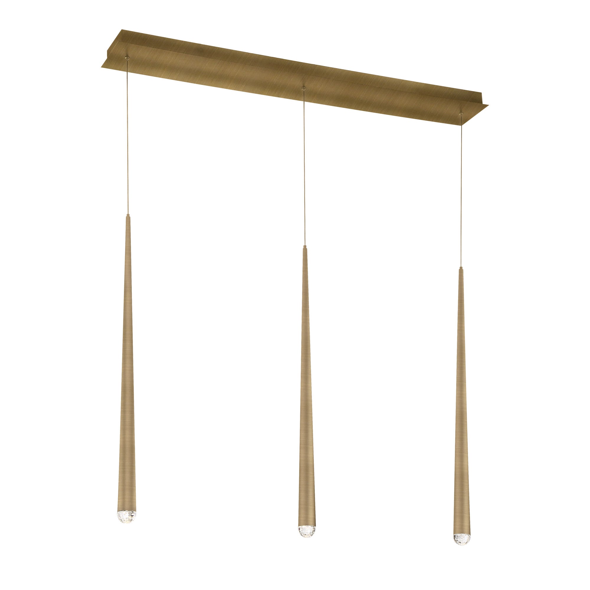 CASCADE Pendant Gold INTEGRATED LED - PD-41703L-AB | MODERN FORMS