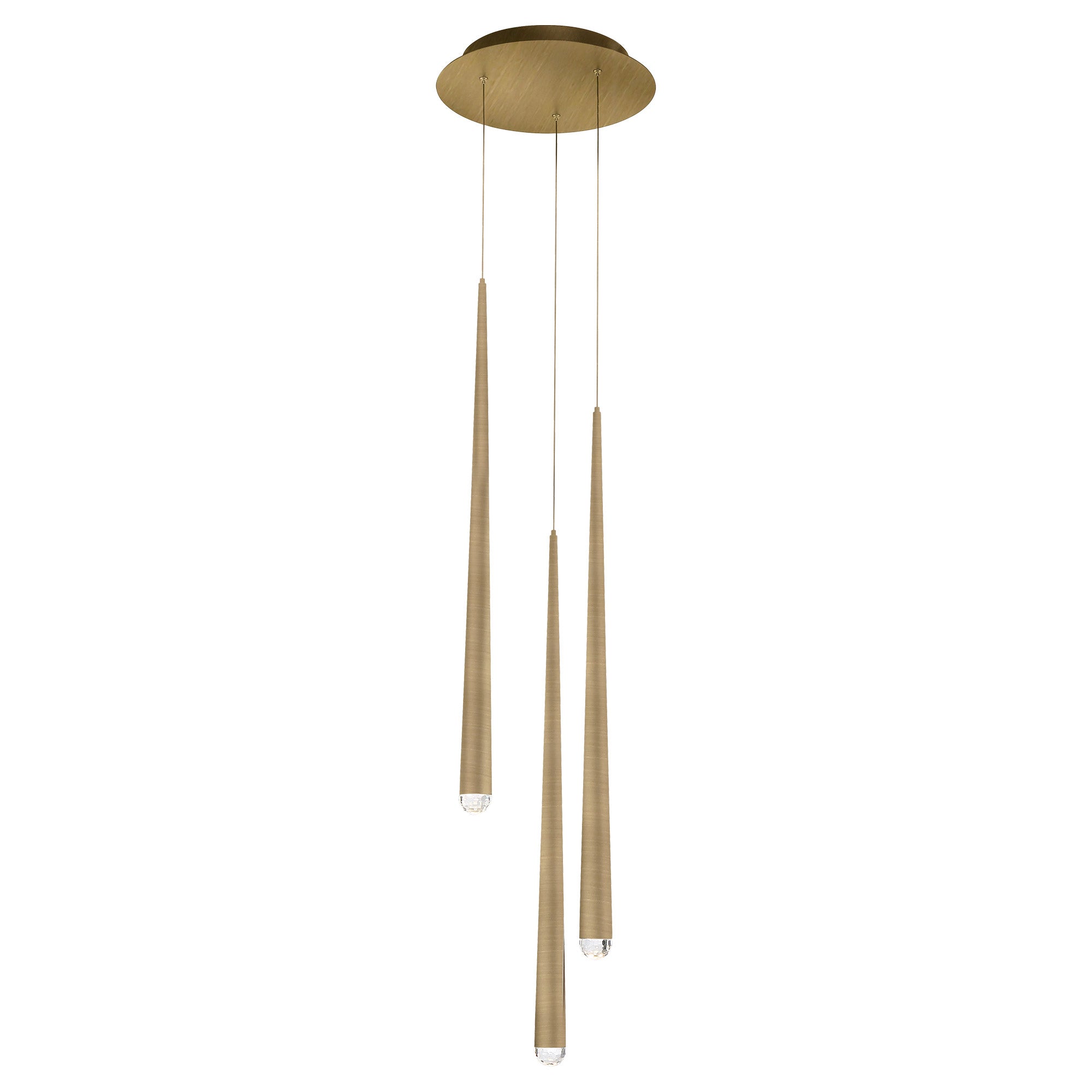 CASCADE Pendant Gold INTEGRATED LED - PD-41703R-AB | MODERN FORMS
