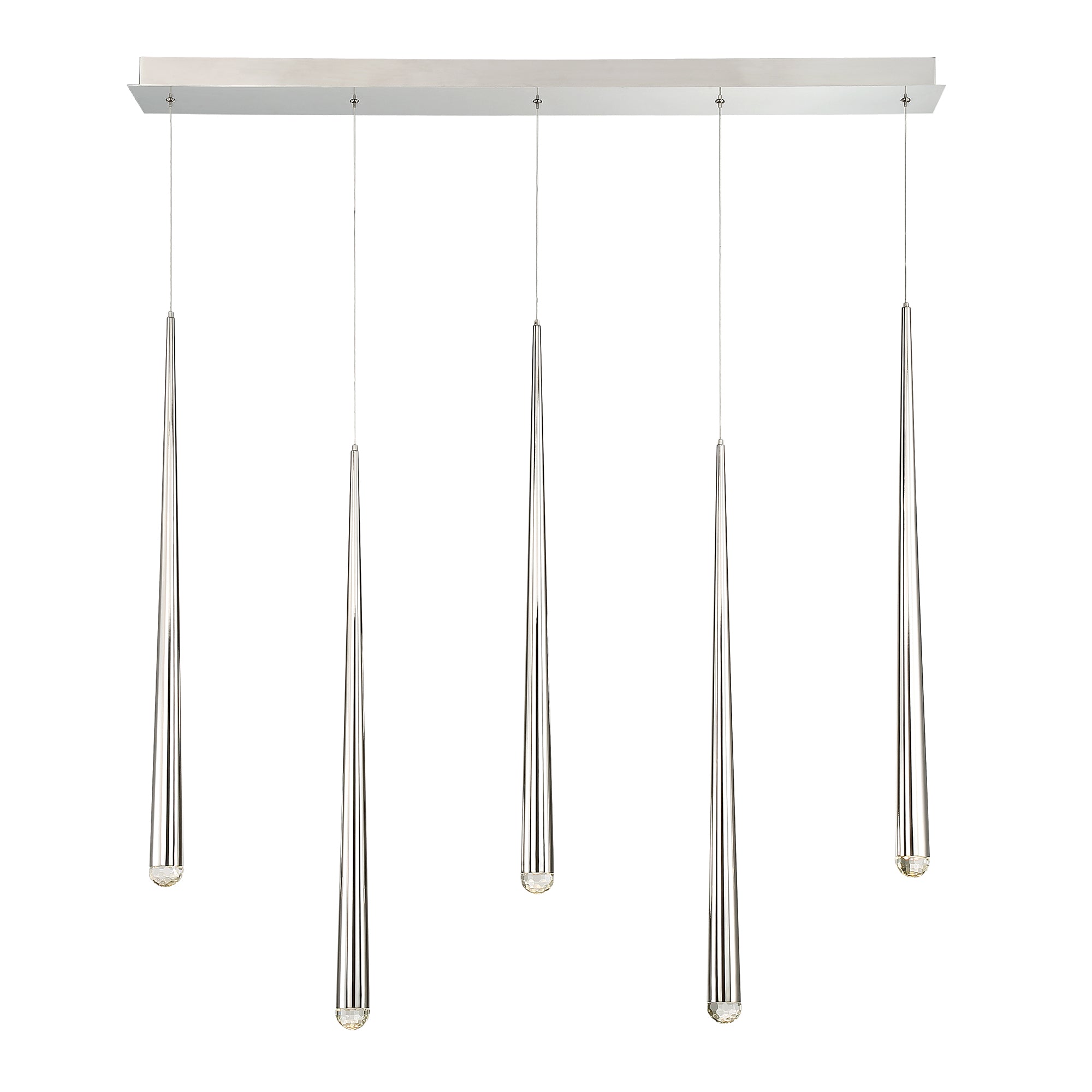 CASCADE Pendant Nickel INTEGRATED LED - PD-41705L-PN | MODERN FORMS