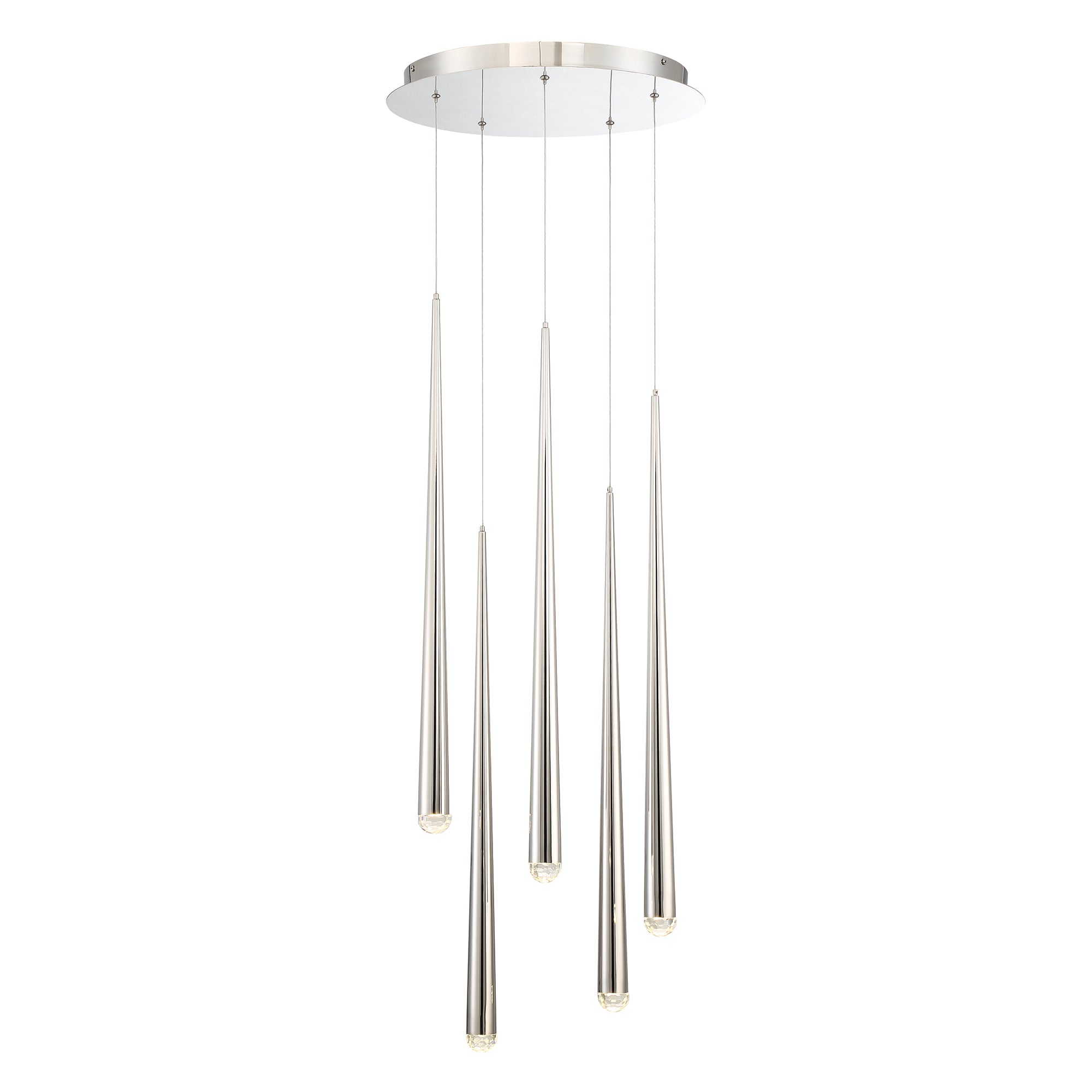 CASCADE Suspension Nickel DEL INTÉGRÉ - PD-41705R-PN | MODERN-FORMS