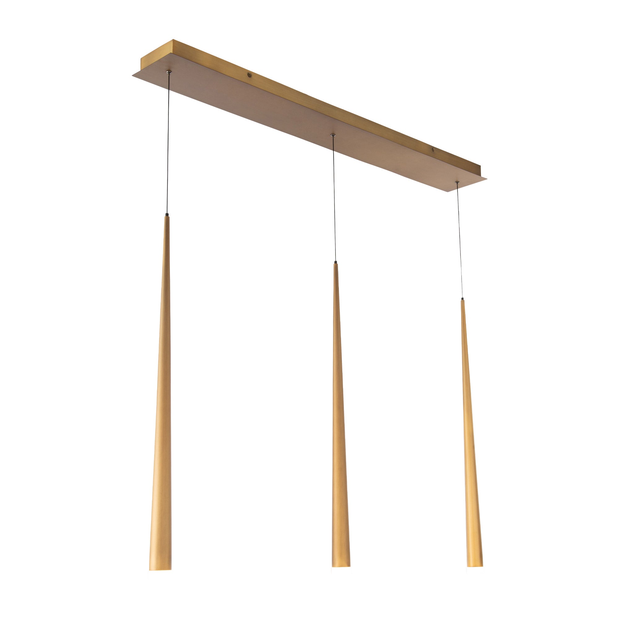 CASCADE Pendant Gold INTEGRATED LED - PD-41803L-AB | MODERN FORMS