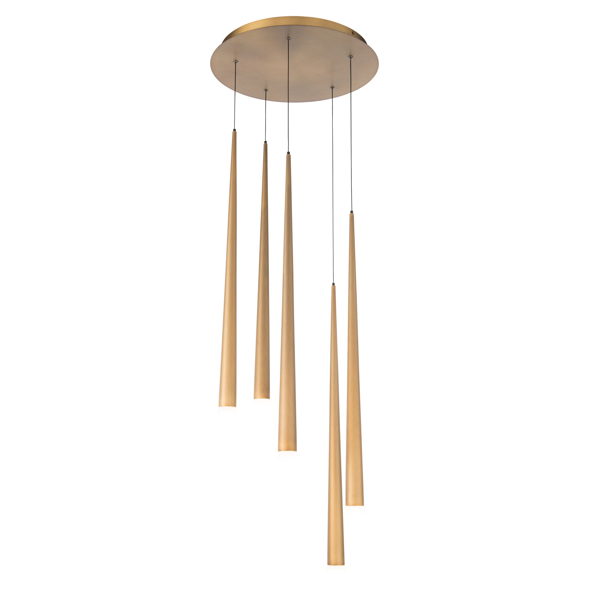 CASCADE Pendant Gold INTEGRATED LED - PD-41805R-AB | MODERN FORMS