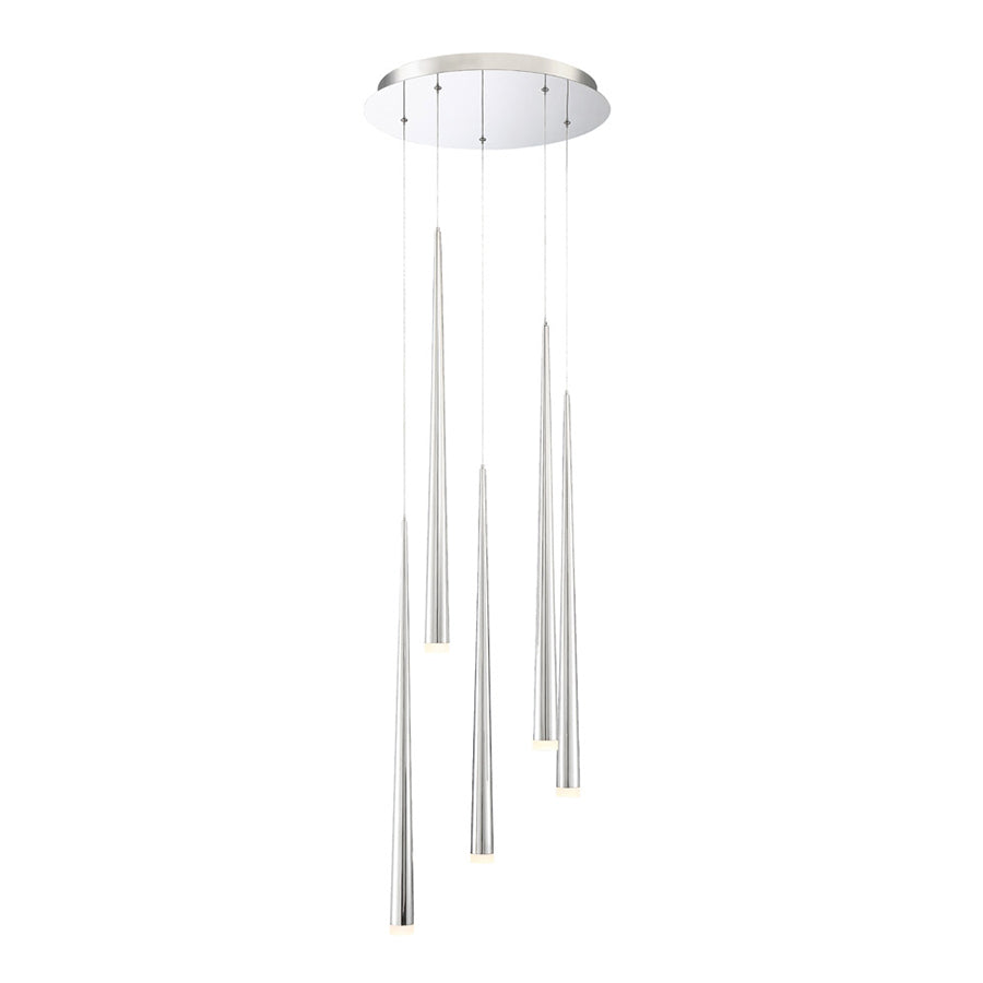 CASCADE Suspension Nickel DEL INTÉGRÉ - PD-41805R-PN | MODERN-FORMS