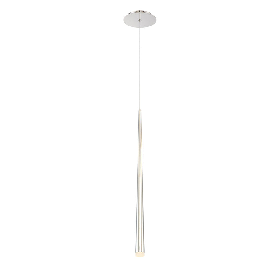 CASCADE Suspension simple Nickel DEL INTÉGRÉ - PD-41828-PN | MODERN-FORMS