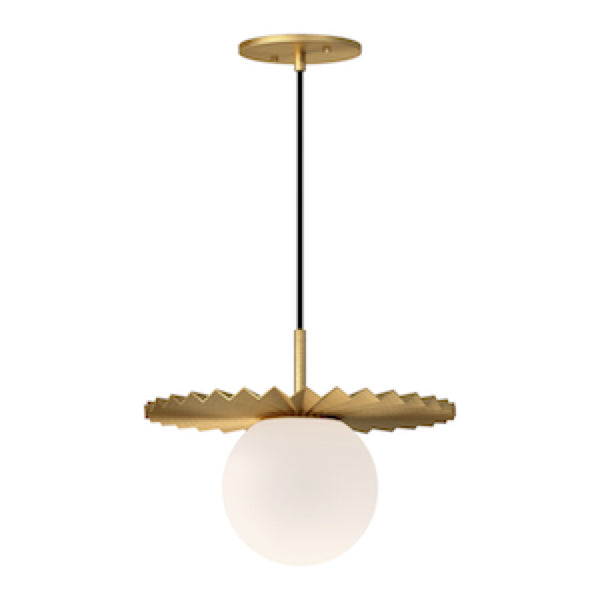 PLUME Pendant Gold - PD501212BGOP | ALORA MOOD