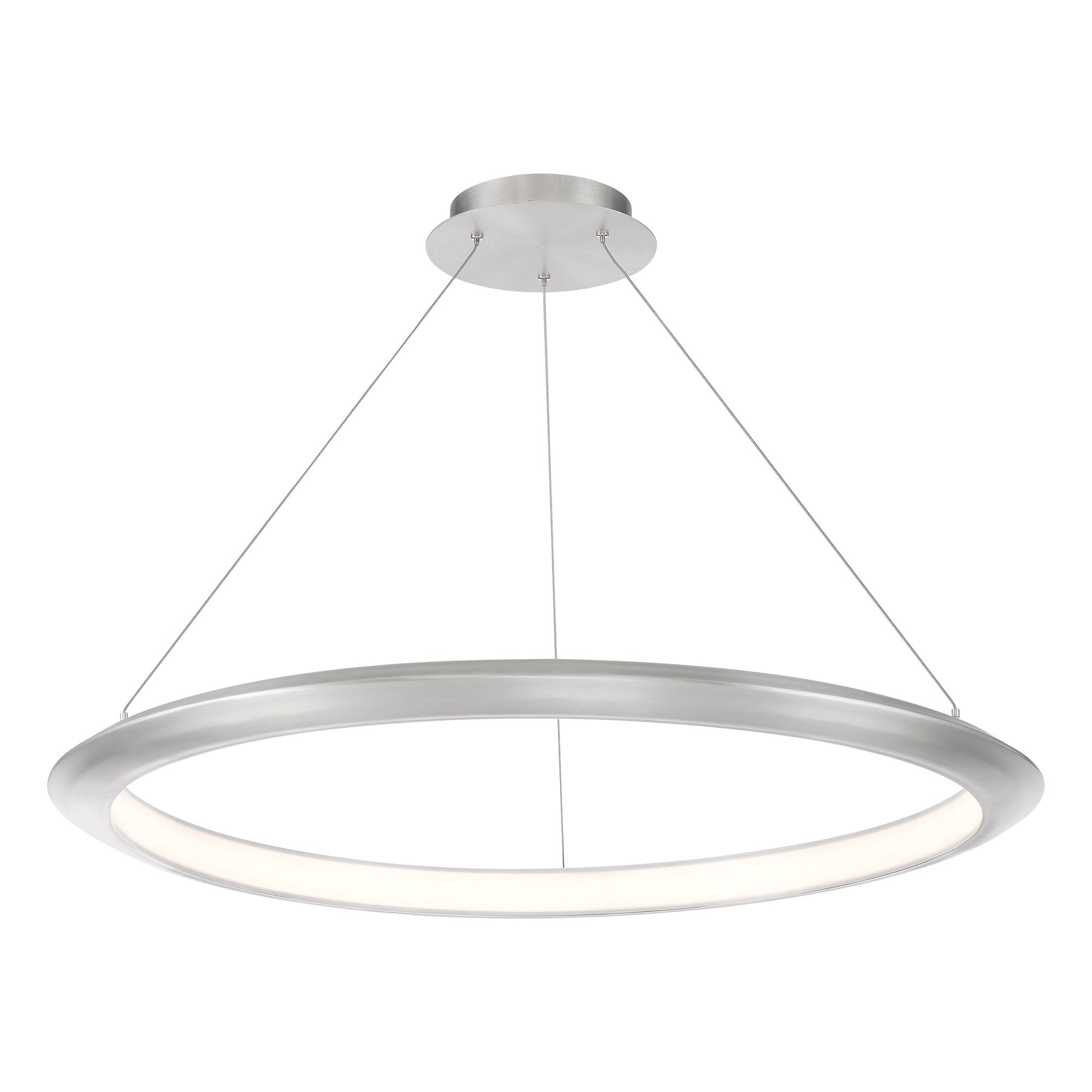 THE RING Chandelier Aluminum INTEGRATED LED - PD-55036-30-AL | MODERN FORMS