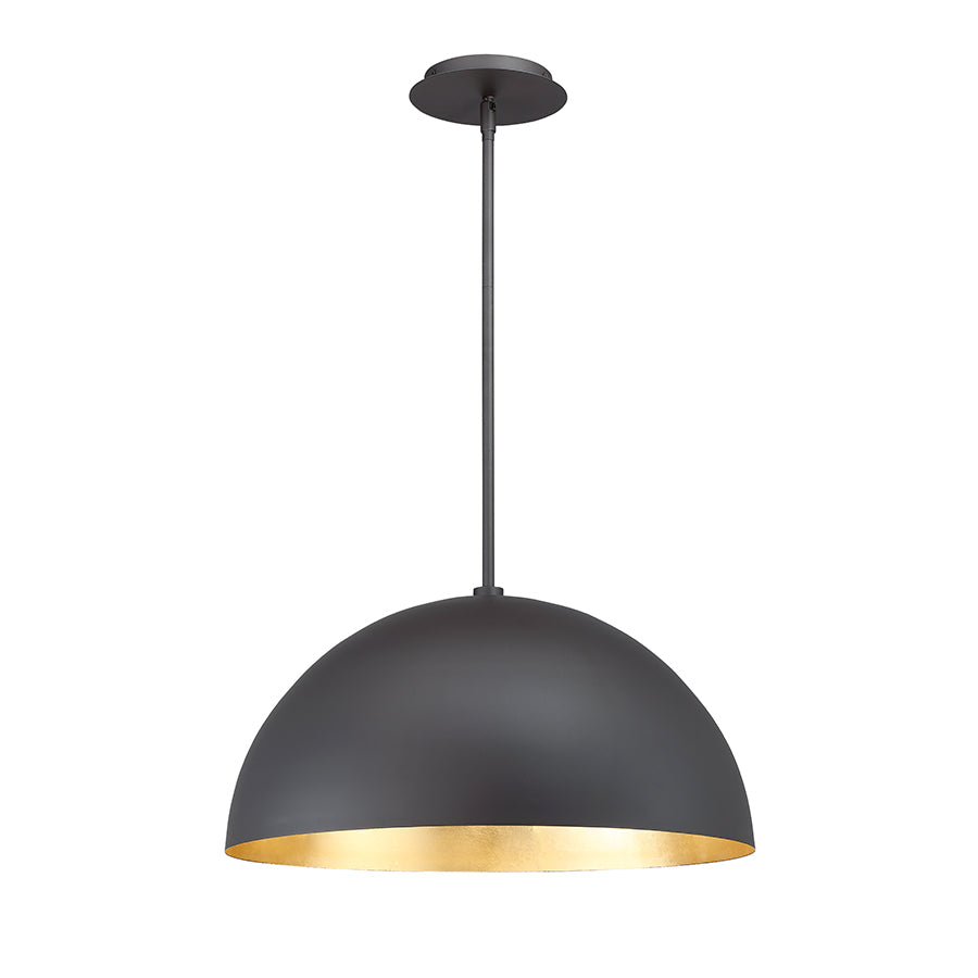 YOLO Pendant Black, Gold INTEGRATED LED - PD-55718-GL | MODERN FORMS