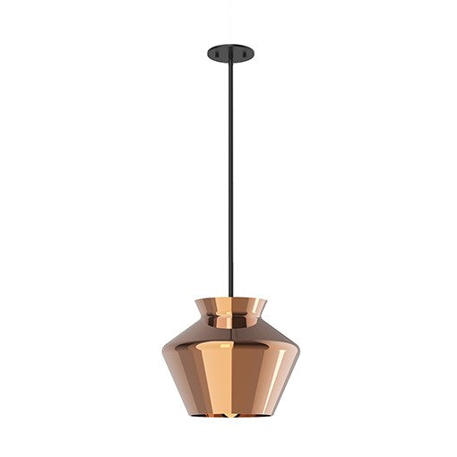 TRINITY Pendant Black, Bronze INTEGRATED LED - PD62013-BK/CP | Kuzco
