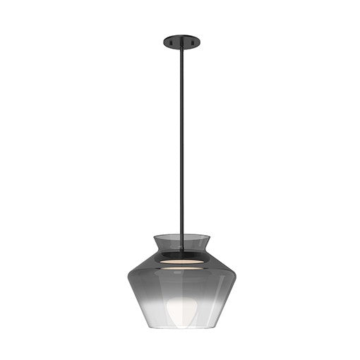 TRINITY Pendant Black INTEGRATED LED - PD62013-BK/SM | Kuzco