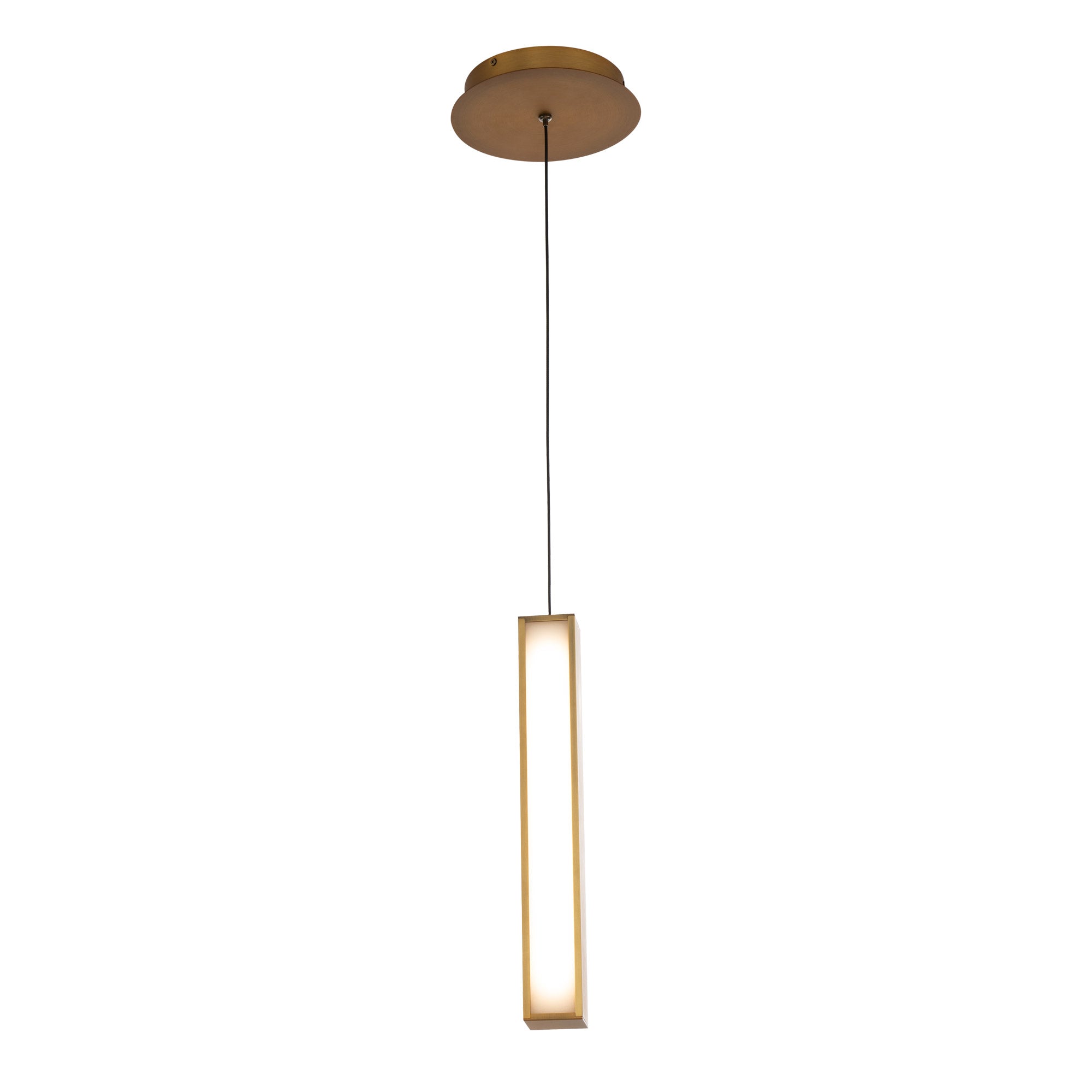 CHAOS Pendant Gold INTEGRATED LED - PD-64814-AB | MODERN FORMS