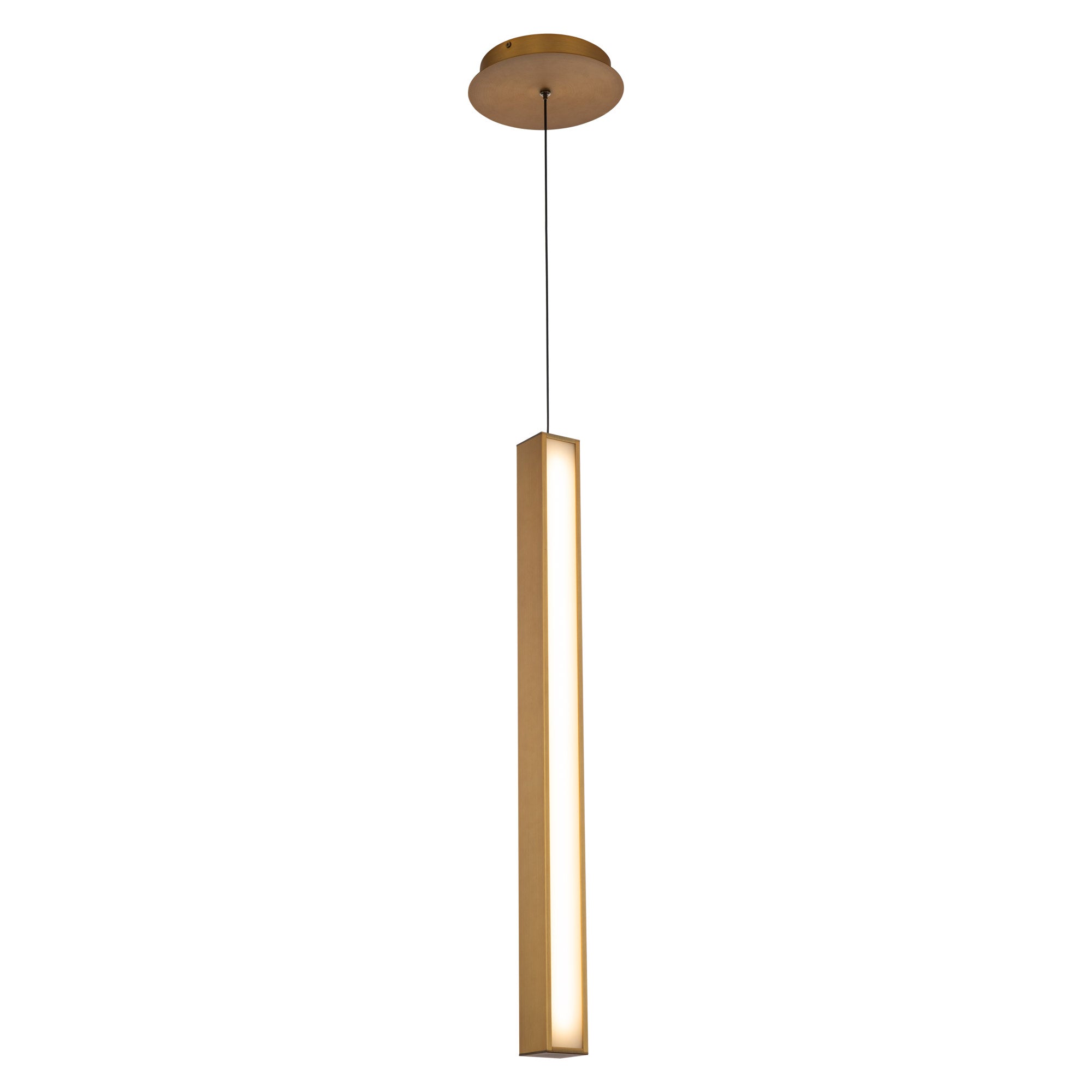 CHAOS Pendant Gold INTEGRATED LED - PD-64820-AB | MODERN FORMS
