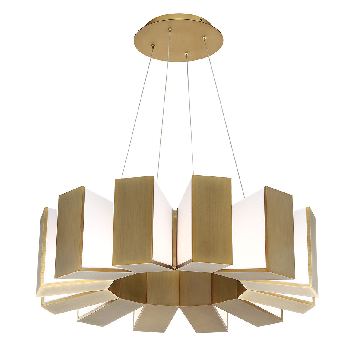 CHRONOS Chandelier Gold INTEGRATED LED - PD-75934-AB | MODERN FORMS