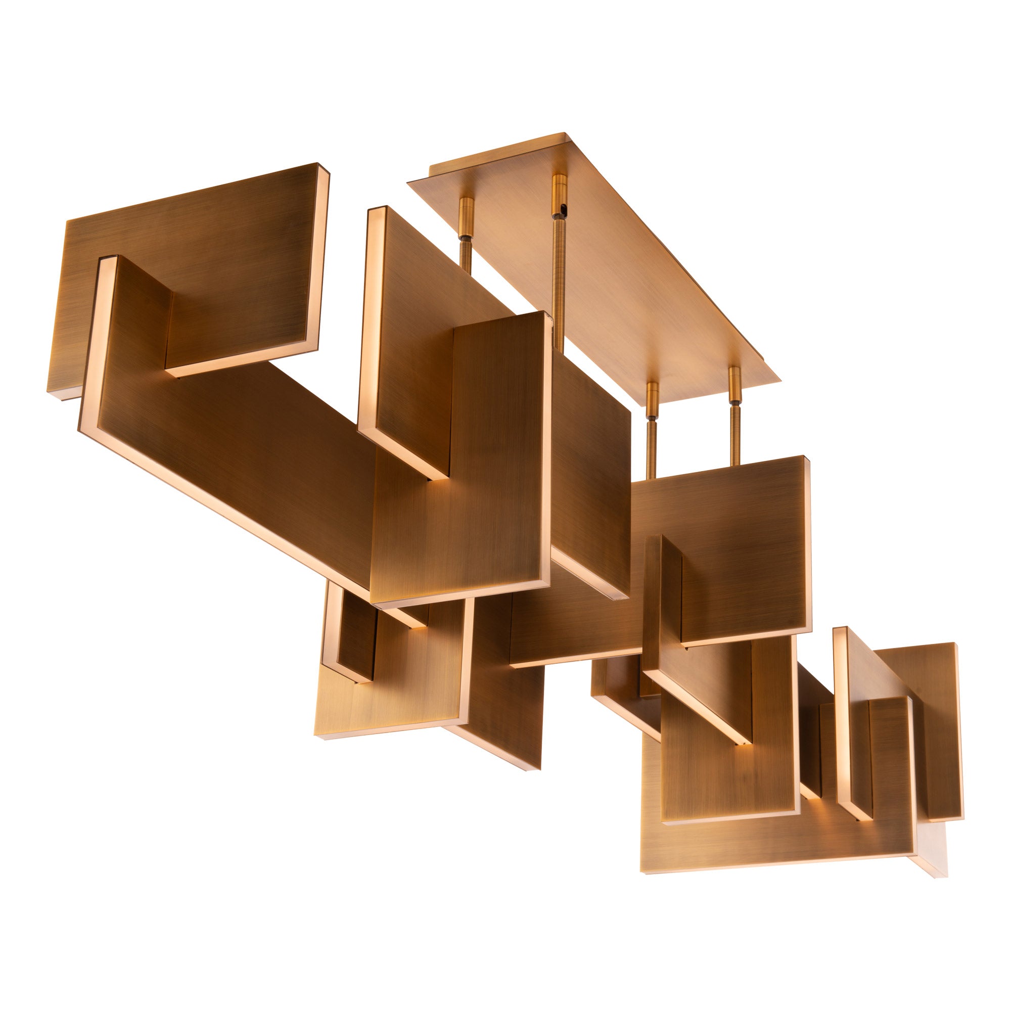 AMARI Chandelier Gold INTEGRATED LED - PD-79058-AB | MODERN FORMS