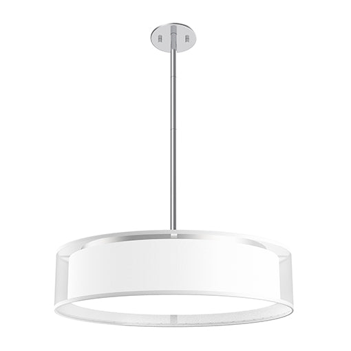 DALTON Suspension Nickel DEL INTÉGRÉ - PD7920-WH | KUZCO