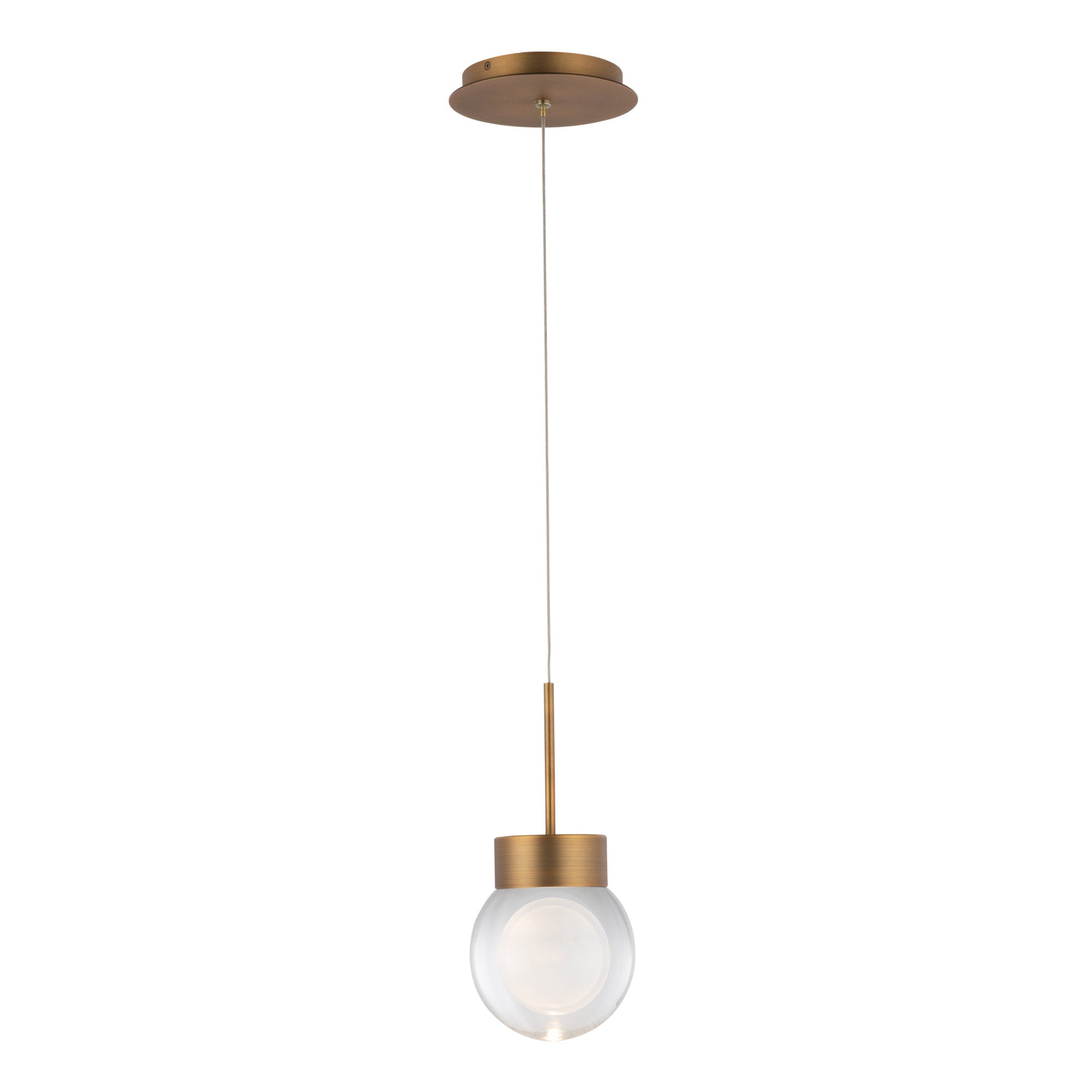 DOUBLE BUBBLE Pendant Gold INTEGRATED LED - PD-82006-AB | MODERN FORMS