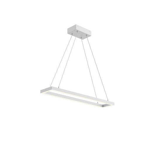 PIAZZA pendant White INTEGRATED LED - PD88530-WH | KUZCO