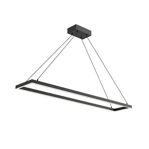 PIAZZA Suspension Noir DEL INTÉGRÉ - PD88548-BK | KUZCO