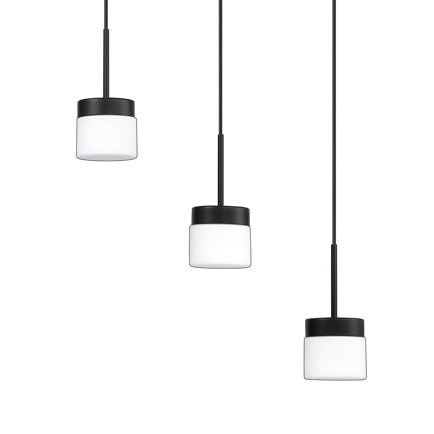 Pendant Black - PF150-3LBR-BLK | KENDAL