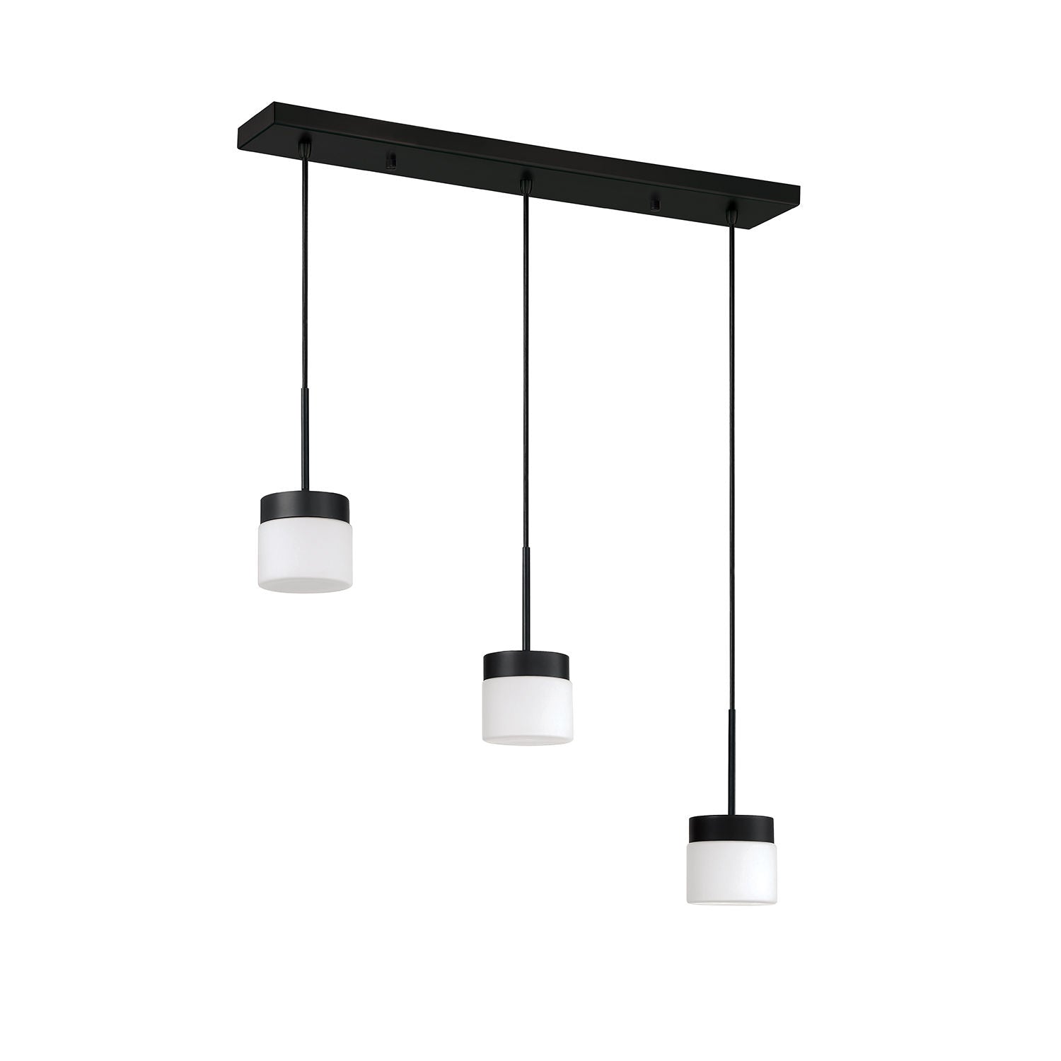 Pendant Black - PF150-3LBR-BLK | KENDAL