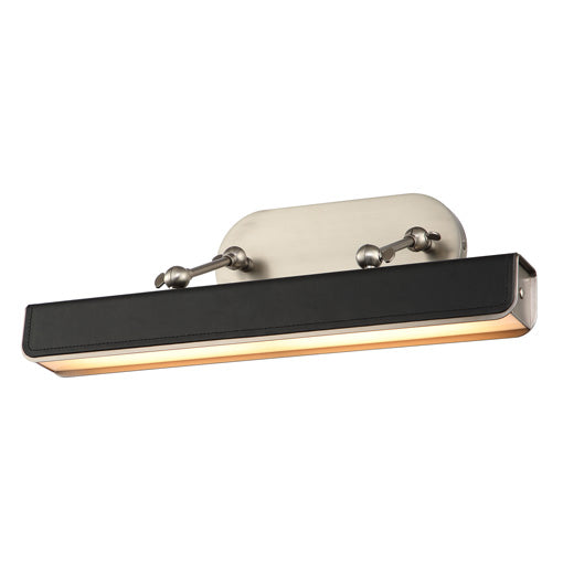 Valise Sconce Nickel, Aluminum, Black INTEGRATED LED - PL307919ANTL | Alora