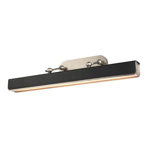 Valise Sconce Nickel, Aluminum, Black INTEGRATED LED - PL307931ANTL | Alora