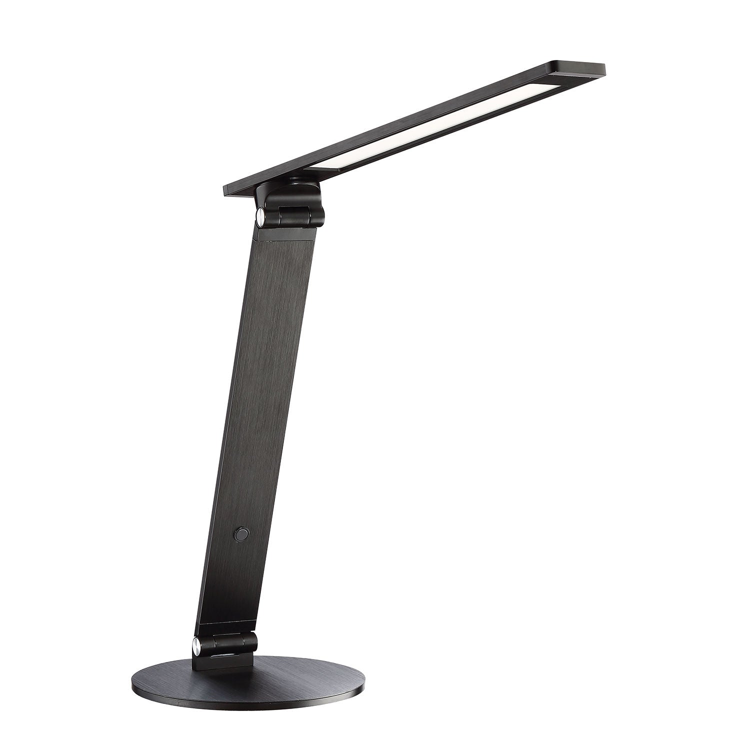 JEXX Lampe sur table Noir DEL INTÉGRÉ - PTL5002-BLK | KENDAL