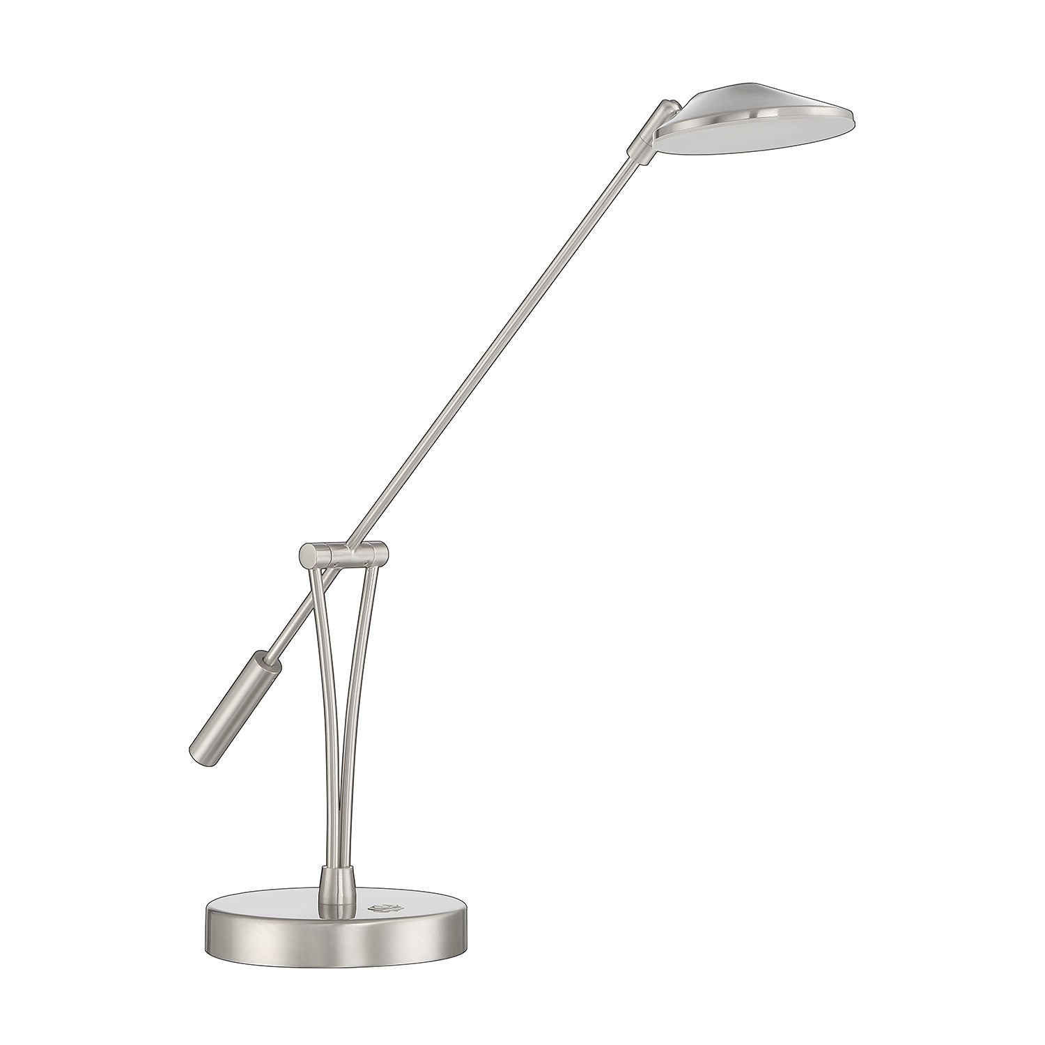 Lampe sur table Acier inoxydable DEL INTÉGRÉ - PTL5015-SN | KENDAL