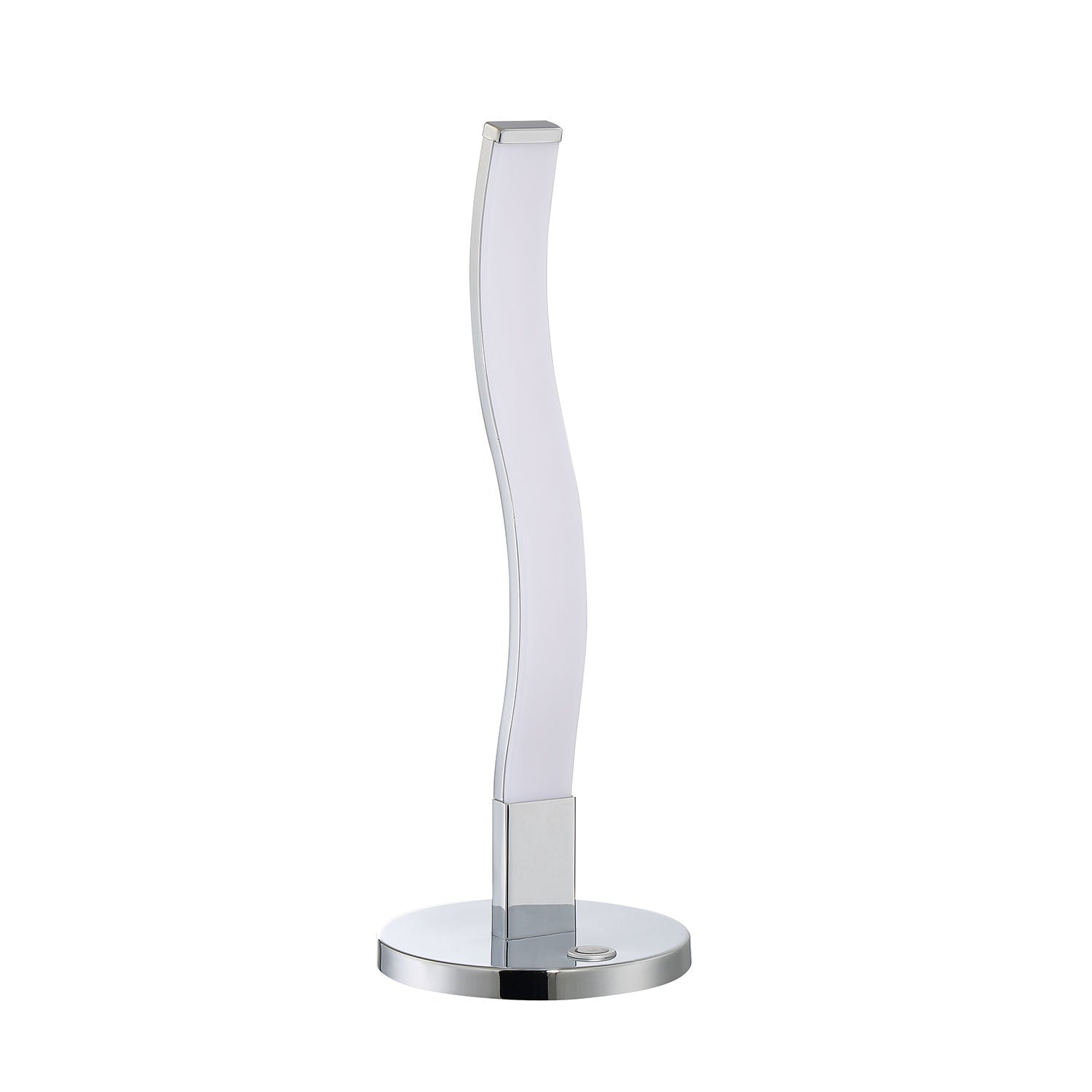 WAVE Table lamp Chrome INTEGRATED LED - PTL8116-CH | KENDAL