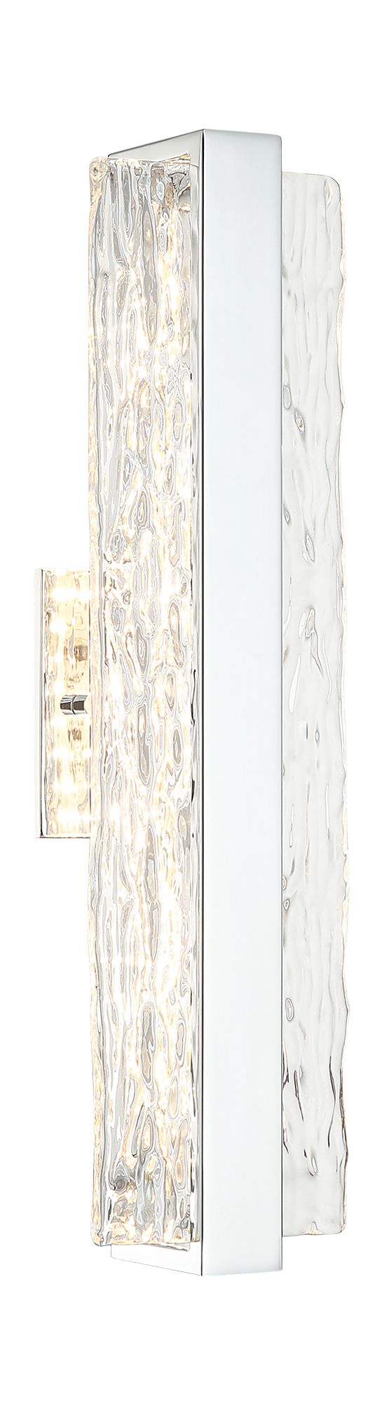 NIAGARA Wall sconce Chrome INTEGRATED LED - S02018CH | MATTEO