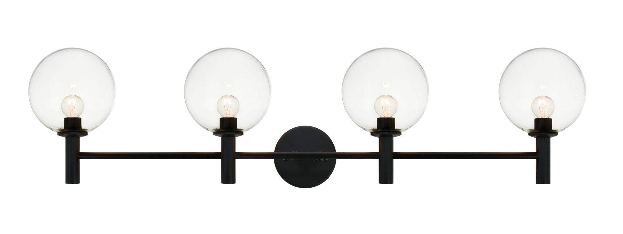 COSMO Wall sconce Black - S06004BKCL | TEO