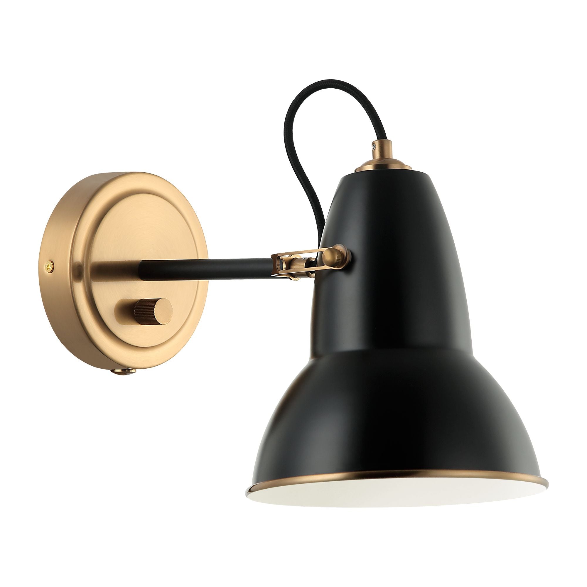 BUZZ Wall sconce Black - S08411AGBK | TEO