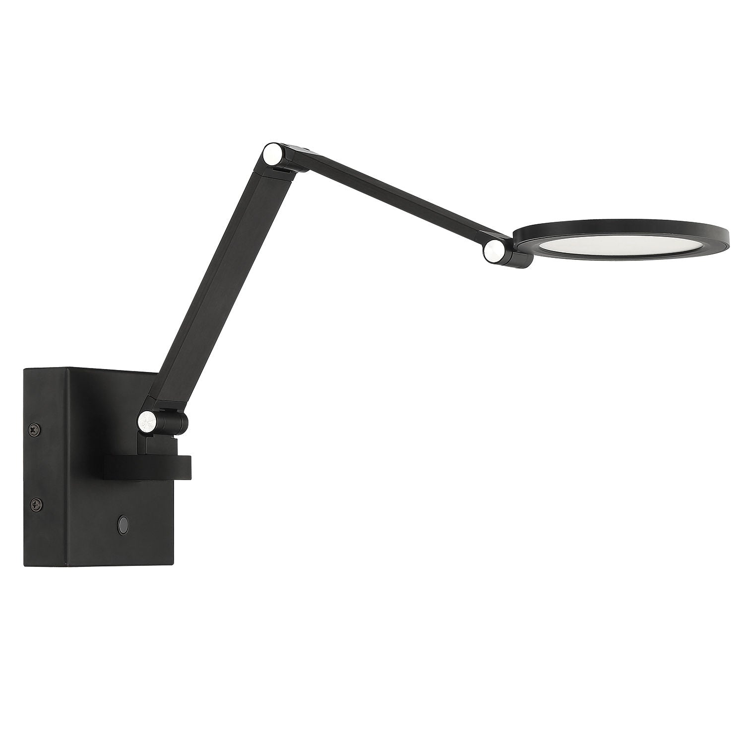Orientable sconce Black INTEGRATED LED - SA101-BLK | KENDAL
