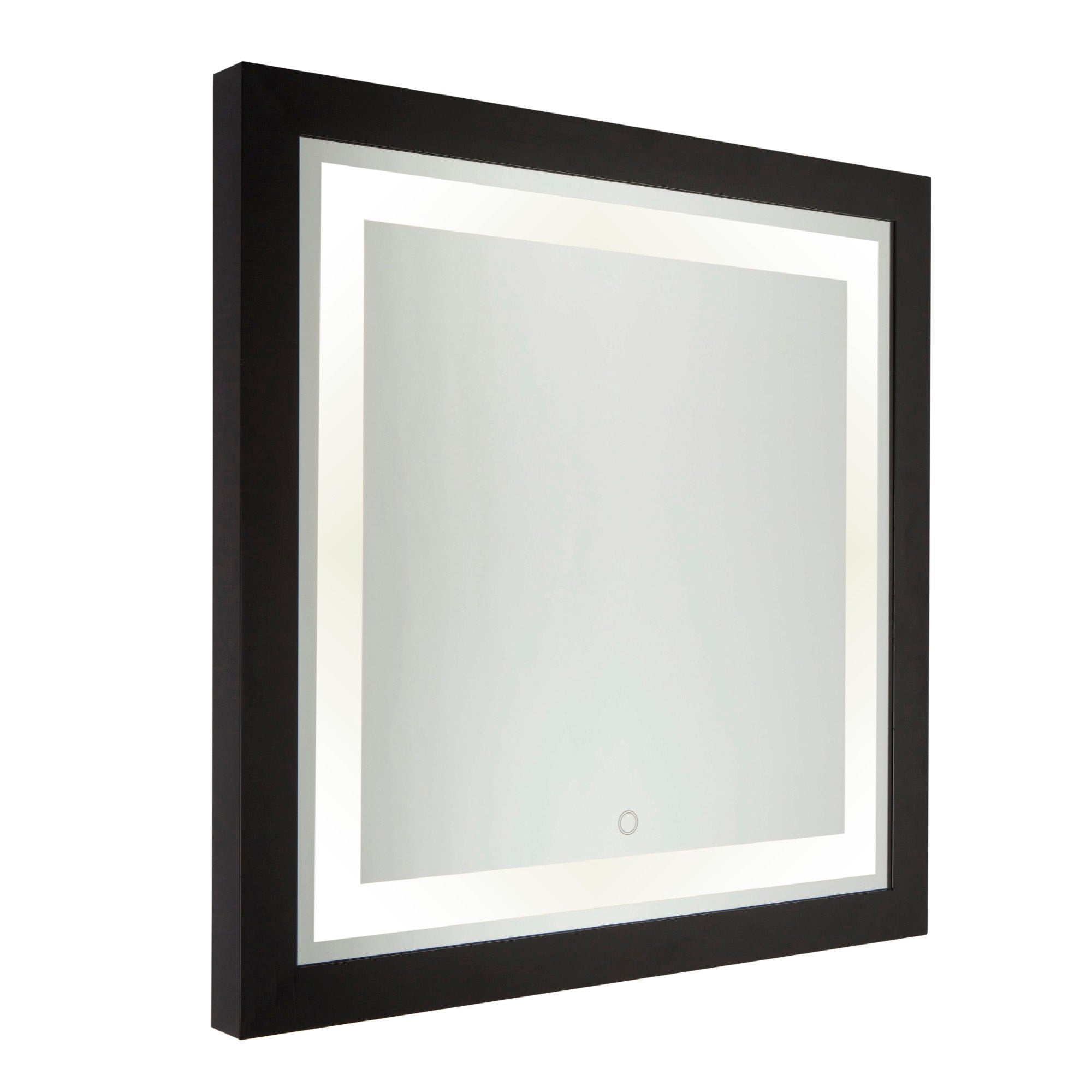 Valet Mirror Black INTEGRATED LED - SC13109 | ARTCRAFT