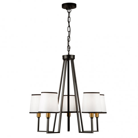 Coco Chandelier Noir, Or - SC13345BK | ARTCRAFT