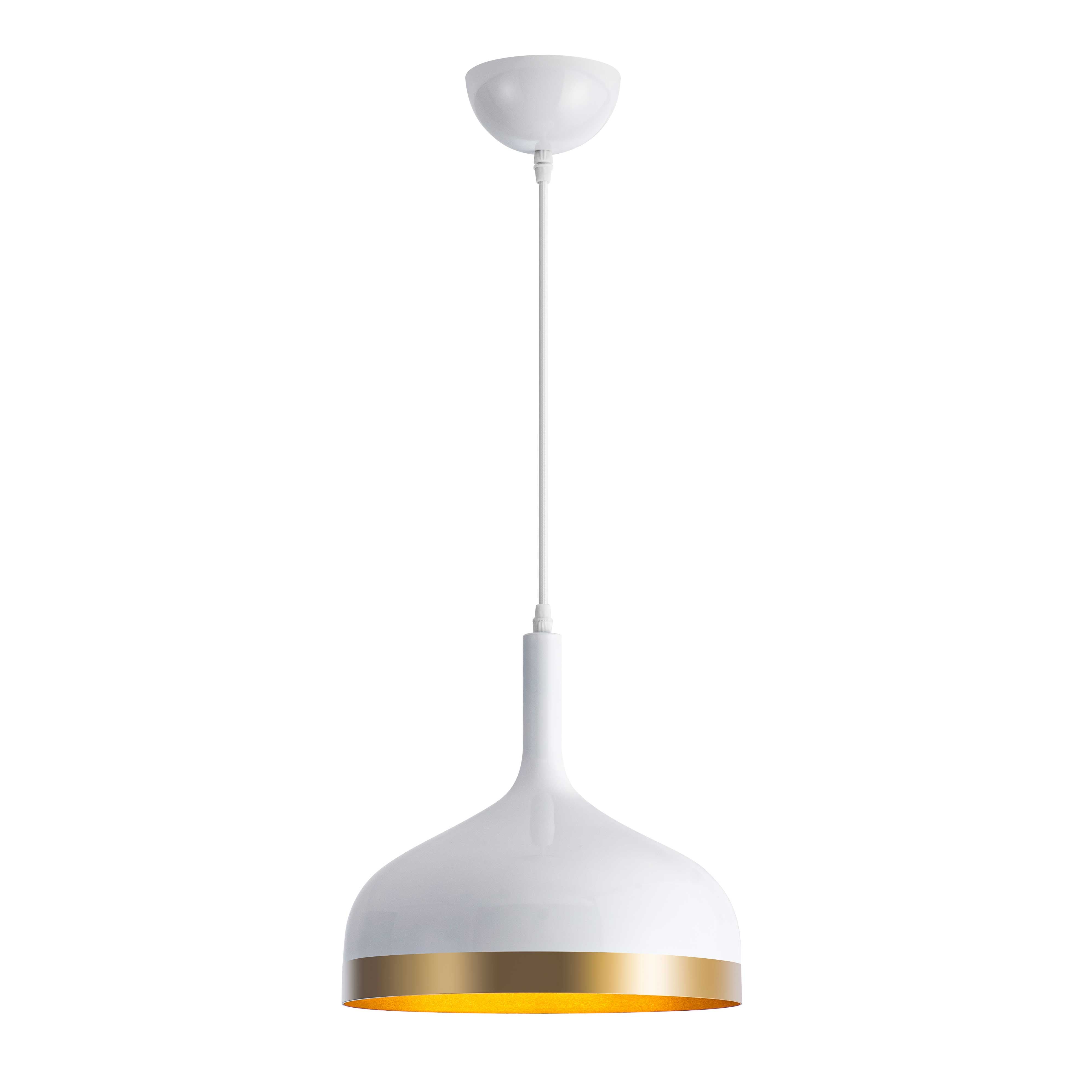 DASH Mini pendant White, Gold - SC13350WH | ARTCRAFT