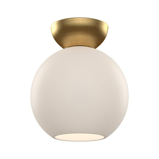 ARCADIA Semi flush mount Gold - SF59708-BG/OP | KUZCO