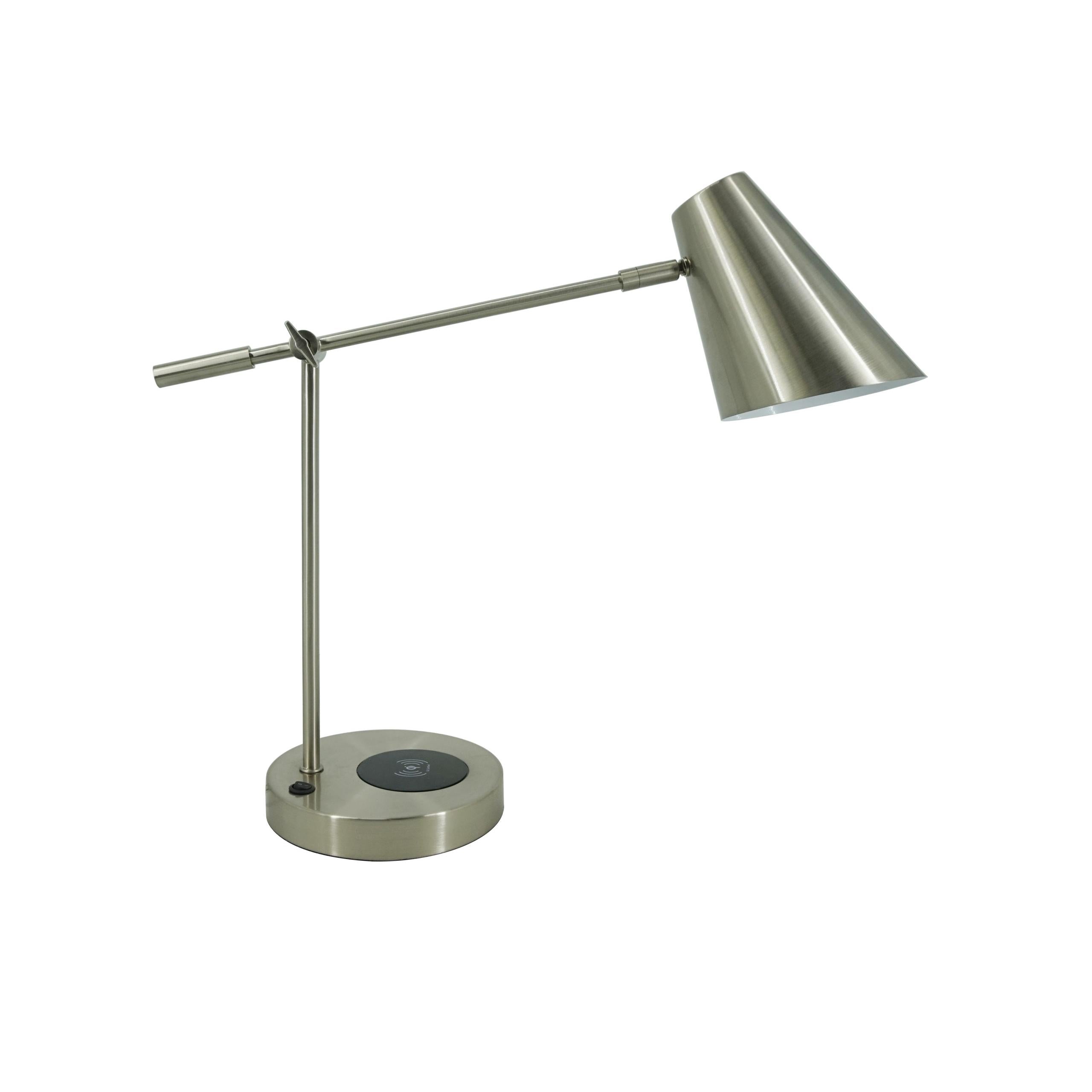 HAND Lampe sur table Nickel DEL INTÉGRÉ - SL3702-22 | ADESSO