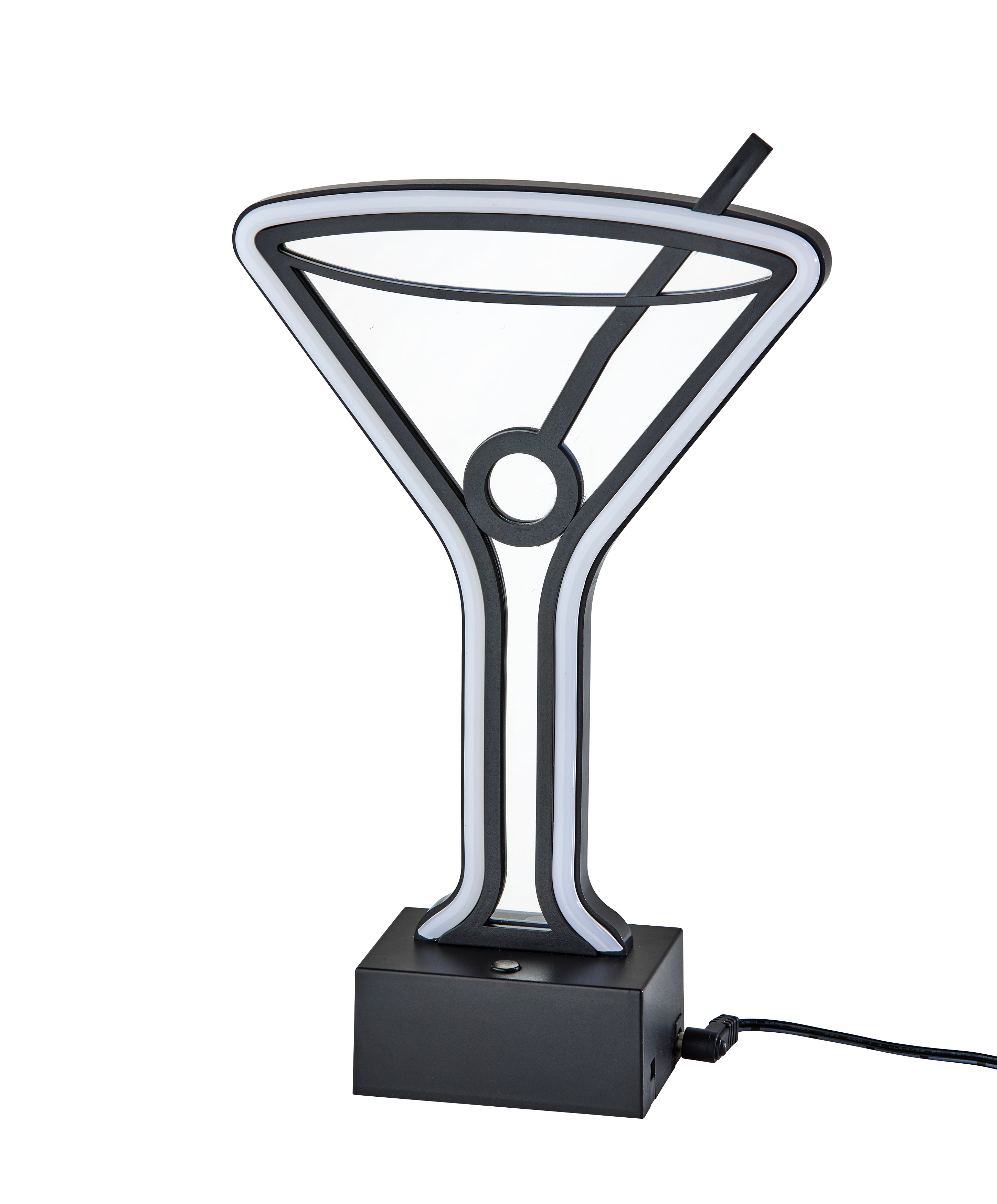 NEON Table lamp Black INTEGRATED LED - SL3718-01 | ADESSO